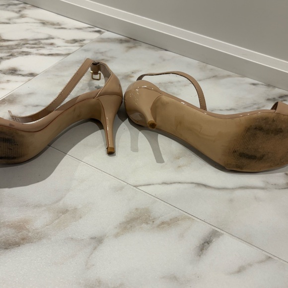 Steve Madden SILLY Nude Heels - Picture 11 of 14